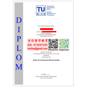 奥地利维也纳工业大学博士毕业证书样本|办理维也纳技术大学博士毕业证书|代辦維也納工業大學博士文憑證書|購買維也納工業大學博士畢業證書|Vienna Univer